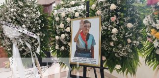 Foto: Dan el último adiós en Managua, a madre de héroe y mártir doña Irma Quant Mendoza/TN8