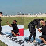 ¡Ella dijo que sí! JR sorprende a Gladys Molina con propuesta en Dubái Foto: JR le pide matrimonio a Gladys Molina en Dubái/Cortesía