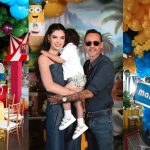 Marc Anthony y Nadia Ferreira tiran la casa por la ventana por su hijo Foto: Marc Anthony y Nadia Ferreira/Cortesía