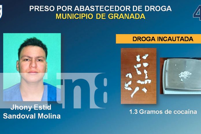 Foto: Golpe al crimen en Granada: Incautan cocaína, crack y detienen a cinco ciudadanos/TN8