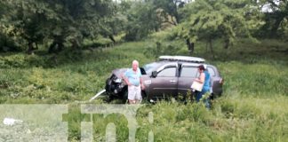 Foto: Accidente en el kilómetro 167 de la carretera Acoyapa a San Carlos/TN8