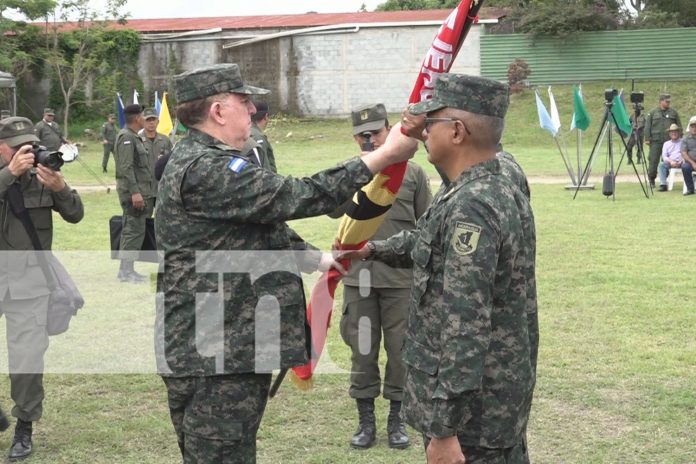 Foto: Comando Militar de Estelí da la bienvenida a su nuevo jefe /TN8