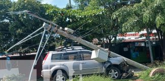 Foto: Fuerte accidente en Managua/TN8