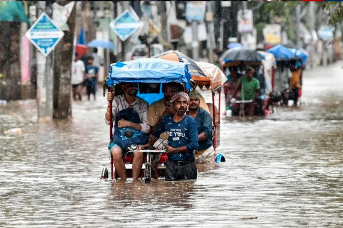 Foto: Inundaciones en el estado nororiental de Assam, India/Cortesía