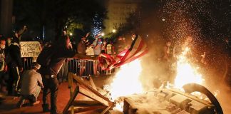 Foto: Protestas violentas hunden Los Ángeles en el caos /Cortesía