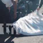Tragedia en Chinandega: Motociclista muere tras brutal choque contra cabezal Foto: Accidente en El Guasaule, municipio de Somotillo, Chinandega/TN8