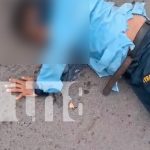 Foto: Fuerte accidente de tránsito en el sector de La Garita Norte, Managua / TN8