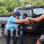 Foto: Fatal accidente en el kilómetro 81 de la carretera Boaco–Managua/TN8