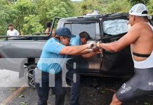 Foto: Fatal accidente en el kilómetro 81 de la carretera Boaco–Managua/TN8