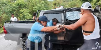 Foto: Fatal accidente en el kilómetro 81 de la carretera Boaco–Managua/TN8