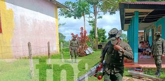 Foto: Ejército de Nicaragua refuerza lucha contra el dengue /TN8