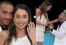 Foto: Claudia Martín y Carlos Said se comprometen /Cortesía