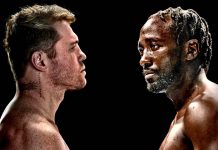Canelo y Crawford pelearán en Las Vegas por el título unificado de peso supermediano canelo, álvarez, terence, crawford,