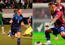 Nicaragua vs Costa Rica en el Estadio Nacional en Septiembre