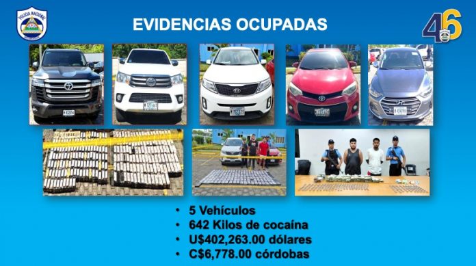 Foto: Golpe al narco en Nicaragua / TN8