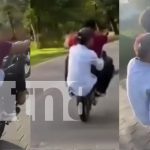 Motorizados serán sentenciados por andar de loquitos en vía pública de Jalapa Foto: Sentenciados por andar de loquitos en las vías de Jalapa /TN8