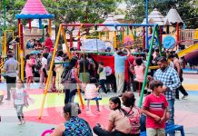 “La felicidad de nuestros hijos es lo mejor”: Renovación de parque en Jinotega Foto: Parque Carlos Fonseca en Jinotega / TN8