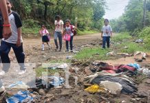 Basura, hedor e inundaciones: el drama diario en el Camino del Río (Managua) Foto: Basura por doquier, situación empeora cerca de Las Jagüitas, en Managua / TN8