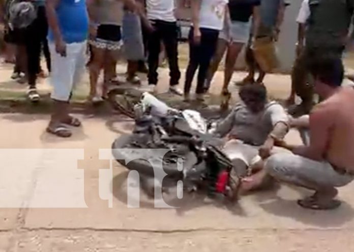 Foto: Accidente de tránsito en Bilwi / TN8 Foto: Accidente de tránsito en Bilwi / TN8