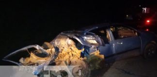Foto: Invasión de carril y choque en Río Blanco / TN8
