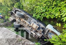 Vuelco de camión en Kukra Hill deja 24 lesionados, 5 de gravedad Foto: Fuerte accidente con camión en Kukra Hill deja al menos cinco lesionados / TN8