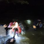 Cuatro pescadores de Rivas son rescatados tras horas de angustia en el Cocibolca Foto: Rescate de pescadores en el Lago Cocibolca, Rivas / TN8