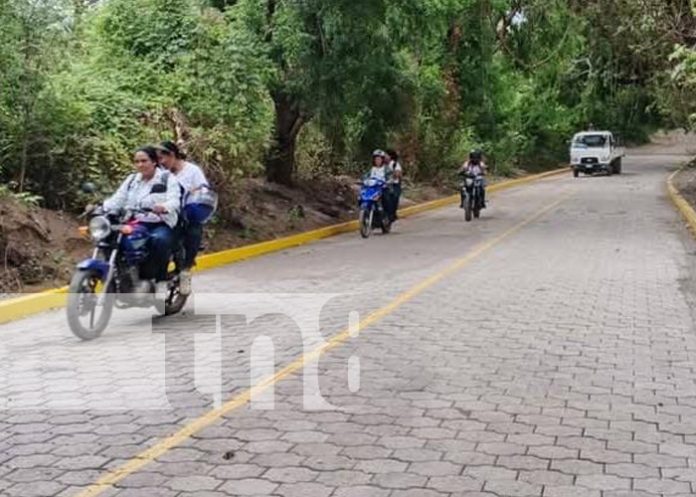 Foto: Mejoramiento vial en Altagracia, Ometepe / TN8 Foto: Mejoramiento vial en Altagracia, Ometepe / TN8