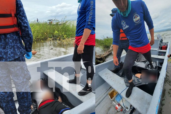 Foto: Naufragio en el Lago Xolotlán /TN8 Foto: Naufragio en el Lago Xolotlán /TN8