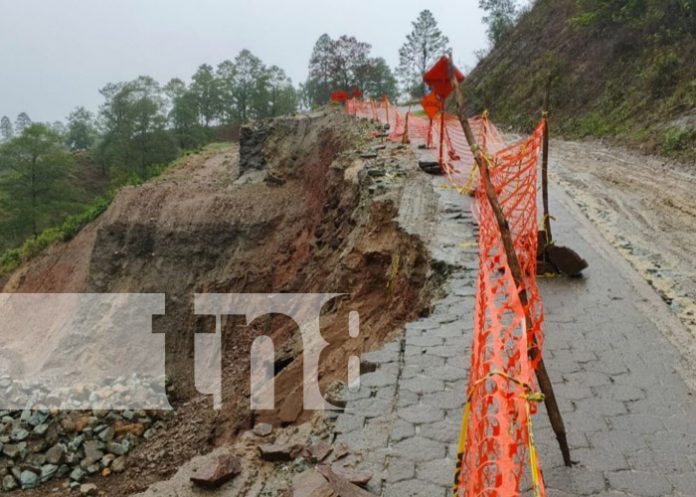 Foto: Deslizamiento en el municipio Murra / TN8