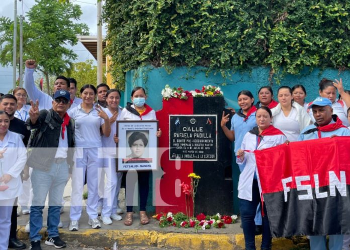 Foto: Homenaje al legado de la enfermera Rafaela Padilla en Masaya / TN8 Foto: Homenaje al legado de la enfermera Rafaela Padilla en Masaya / TN8