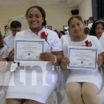 Promueven a 22 auxiliares de enfermería egresadas del SILAIS Managua Foto: Promoción para auxiliares de enfermería / TN8