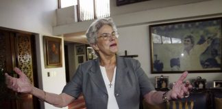Foto: ex-Presidenta de Nicaragua, Violeta Barrios de Chamorro/Cortesía