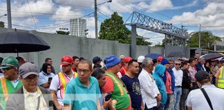 Foto: Ejercicio Multiamenazas desde el Complejo Judicial de Managua / TN8