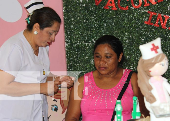 Foto: Jornada contra la influenza en Nicaragua / TN8 Foto: Jornada contra la influenza en Nicaragua / TN8