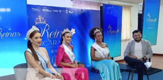 Foto: Conferencia de prensa de Reinas Nicaragua / TN8
