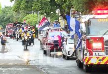 Foto: Dianas en Nicaragua para conmemorar a Carlos Fonseca Amador / TN8