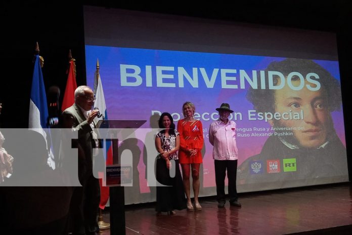 Foto: Nicaragua rinde homenaje al idioma ruso /TN8