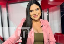 Foto: Ana Sofía Mora, periodista y presentadora de Crónica TN8
