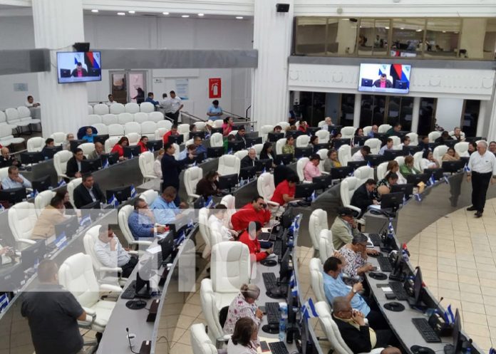 Foto: Sesión parlamentaria en la Asamblea Nacional de Nicaragua / TN8 Foto: Sesión parlamentaria en la Asamblea Nacional de Nicaragua / TN8