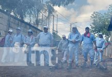 Foto: Fumigación y abatización por Managua / TN8