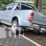 Foto: Accidente con camioneta en Ometepe / TN8