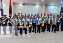 Foto: Graduación de policías en Nicaragua / TN8
