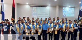Foto: Graduación de policías en Nicaragua / TN8