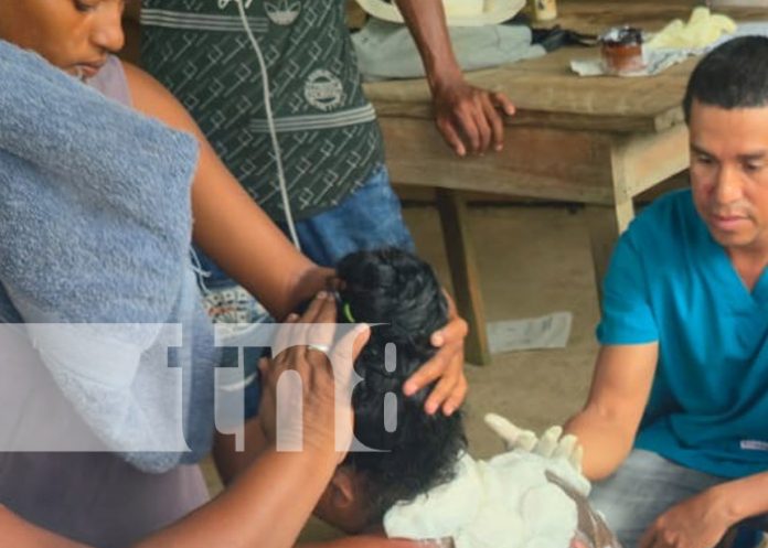 Foto: Quemaduras graves para una mujer en Bilwi