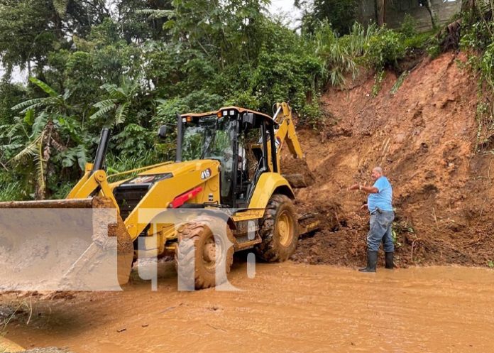 Foto: Afectaciones por lluvias en Siuna / TN8