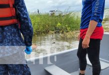 Foto: Encuentran cuerpos de dos hombres en el Lago Xolotlán / TN8