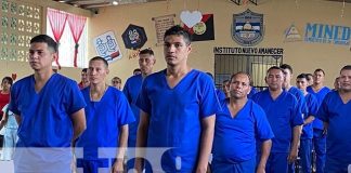 Foto: Reconocimiento a privados de libertad en sistemas penitenciarios en Chinandega, Matagalpa y Estelí / TN8