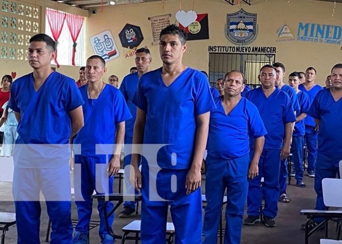 Foto: Reconocimiento a privados de libertad en sistemas penitenciarios en Chinandega, Matagalpa y Estelí / TN8 Foto: Reconocimiento a privados de libertad en sistemas penitenciarios en Chinandega, Matagalpa y Estelí / TN8