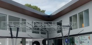 Foto: Construcción de plaza comercial en Bolonia, Managua / TN8