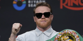 Canelo y Crawford se elogiaron